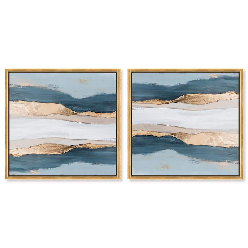 Pallor of Dawn Canvas by Art Remedy - 36" x 24" - Black