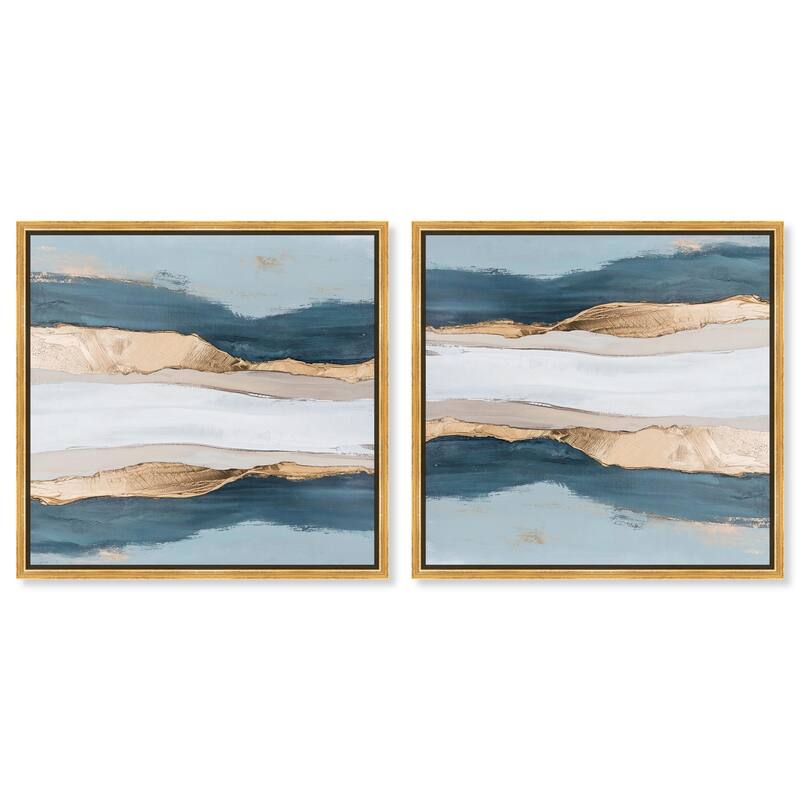 Pink Sneaker and Headphones Canvas by Art Remedy - 12" x 12" - Silver