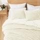 preview thumbnail 2 of 27, Flannel Fleece Plush Fuzzy Comforter Set Fluffy Winter Bedding Set with 2 Pillowcases