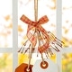 preview thumbnail 43 of 58, Glitzhome 24"H Wooden Valentine's St. Patrick's Americana Doorknob Hanging Decor