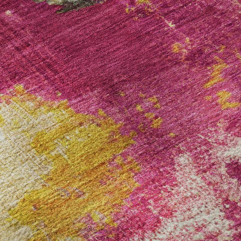 Premium Washable Super Soft Abstract Brushstrokes Mayfield Rug