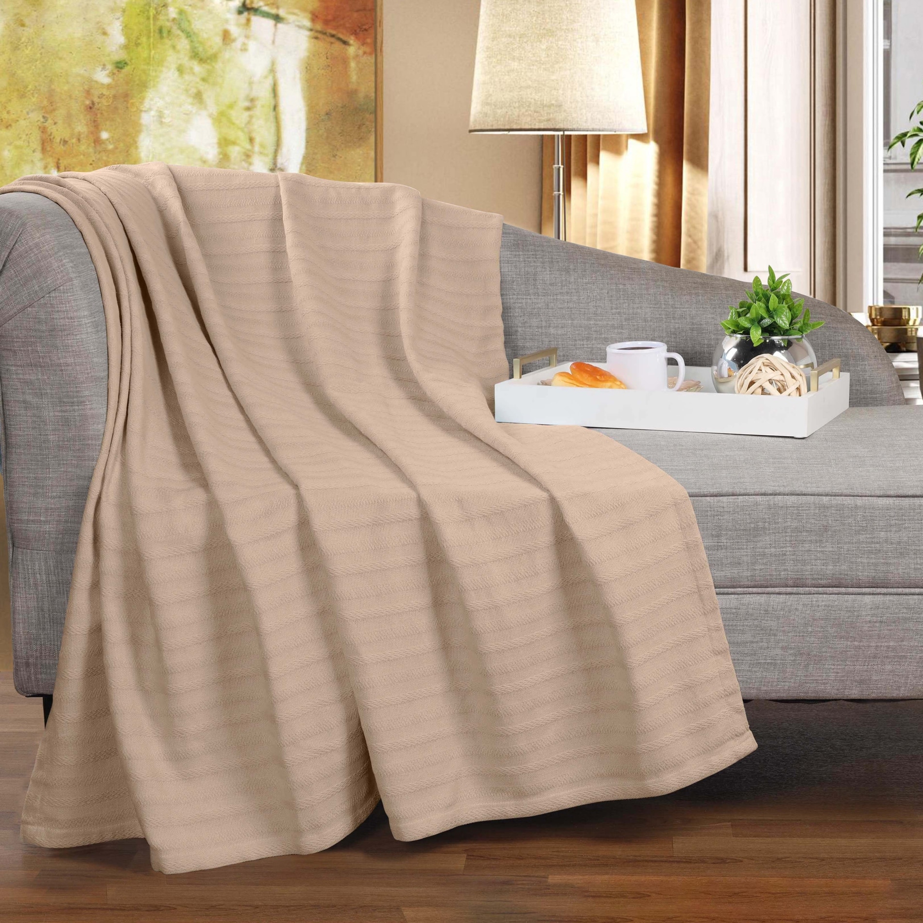 Lightweight woven blanket shop