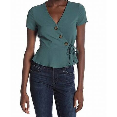 Green Hiatus Tops Find Great Women S Clothing Deals Shopping At