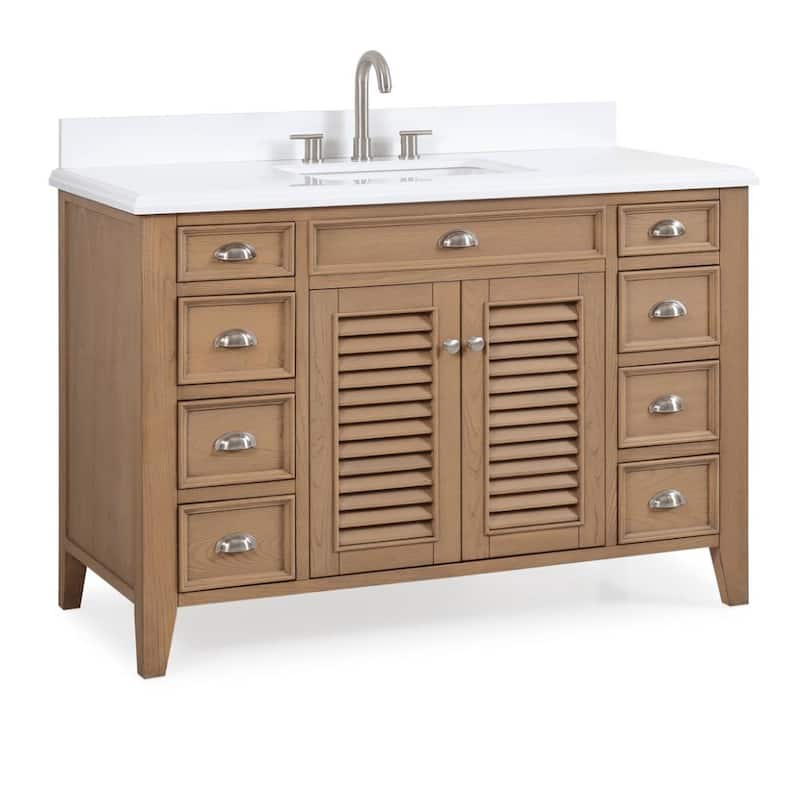 30 Inch Contemporary Style Wood Finish Bathroom Vanity
