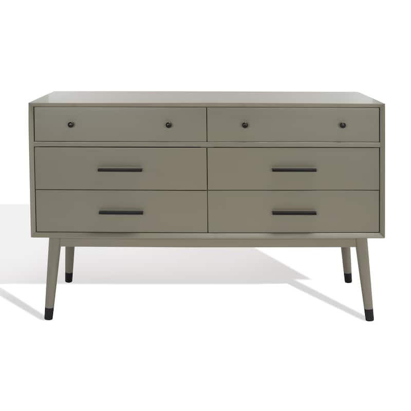 SAFAVIEH Couture Zack 6-Drawer Wood Dresser