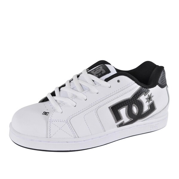 mens white dc trainers
