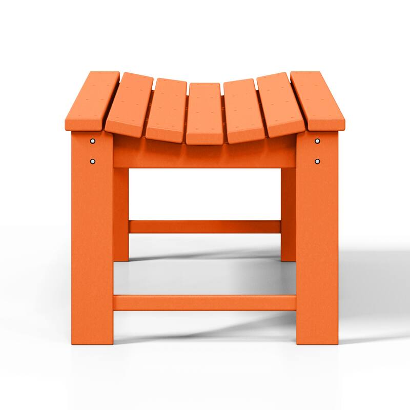 Polytrends Laguna Hdpe All Weather Outdoor Patio 48" Bench