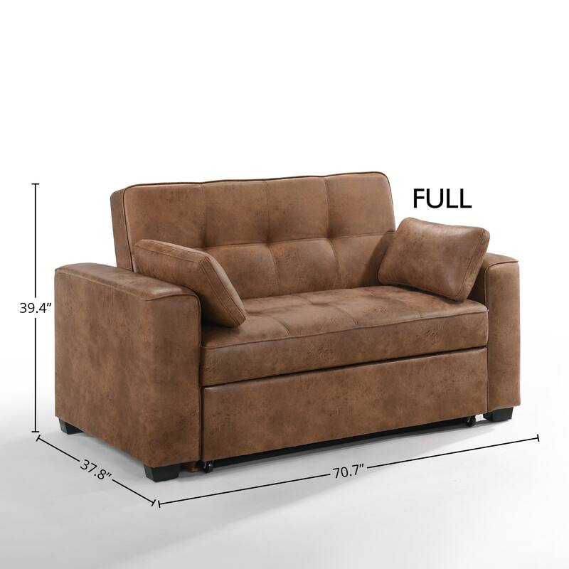 Brooklyn Sofa Sleeper - Cognac