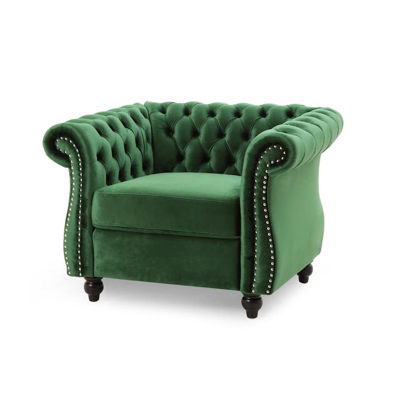 Club Chair Emerald Vanity Chair Upholstered Arm Chair Side Chair Dressing Chair Velvet Chair Leisure Chair