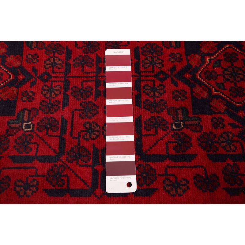 ECARPETGALLERY Hand-knotted Finest Khal Mohammadi Red Wool Rug - 5'8 x 7'9