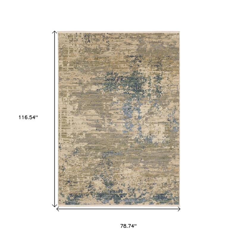 HomeRootsAbstract Modern Rectangle Area Rug
