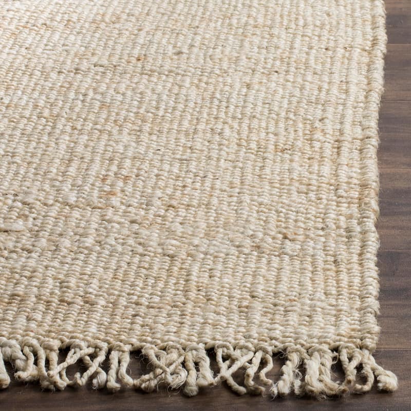 SAFAVIEH Handmade Natural Fiber Leteke Jute Fringe Rug