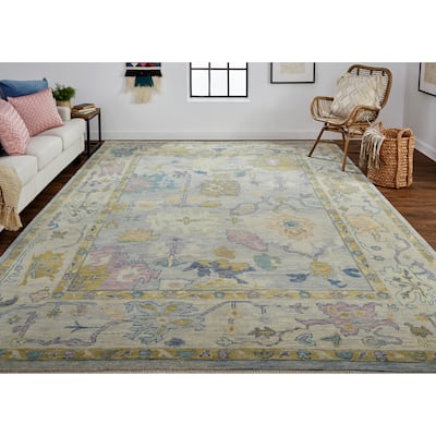 Larson R69G6 Floral & Botanical Transitional Area Rug