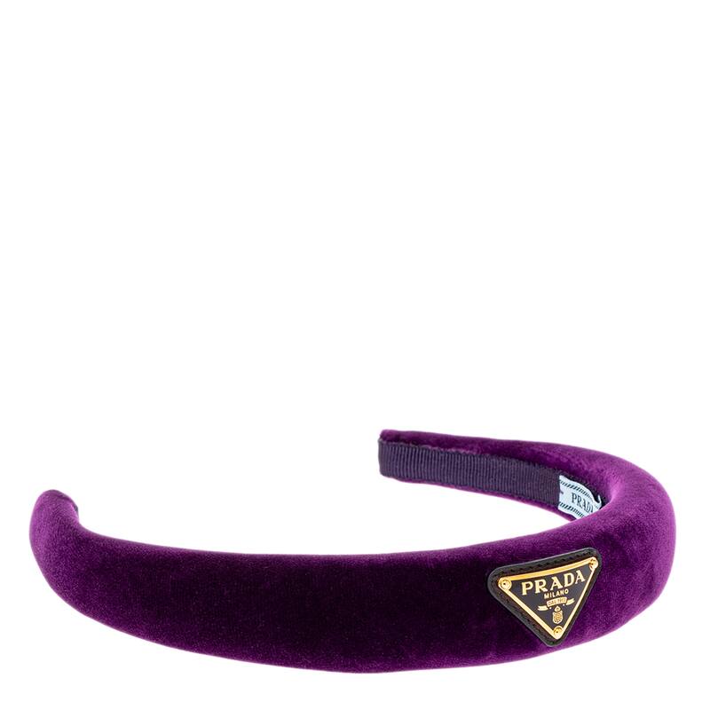 Prada Velvet Headband