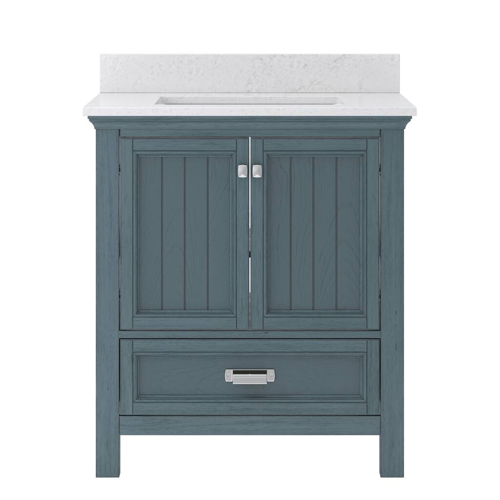 CRAFT + MAIN BAVT3122D-QCV Brantley 30" Free Standing Single Basin