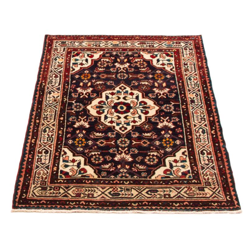 ECARPETGALLERY Hand-knotted Anadol Navy Wool Rug - 3'3 x 5'4