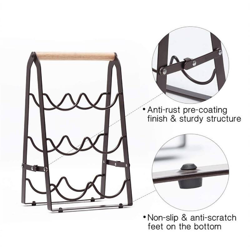 Wine Rack - 8 * 7.9 * 14.4inches