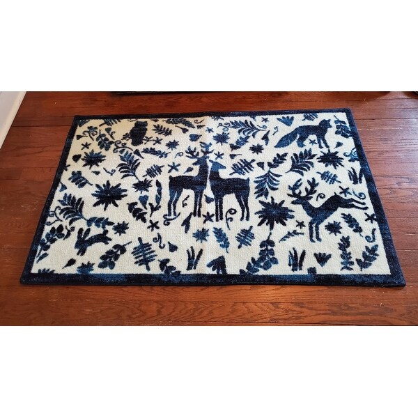 Mohawk Home Holiday Forest Red Area Rug 24X40 Mohawk Home Holiday Forest Red Area Rug 24X40