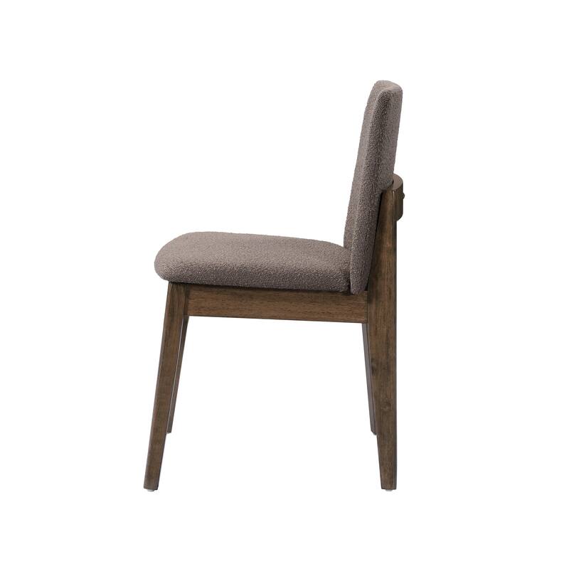 Christopher Knight Home - Arlo Modern Upholstered Solid Wood Armless Dining Chair (Set of 2)