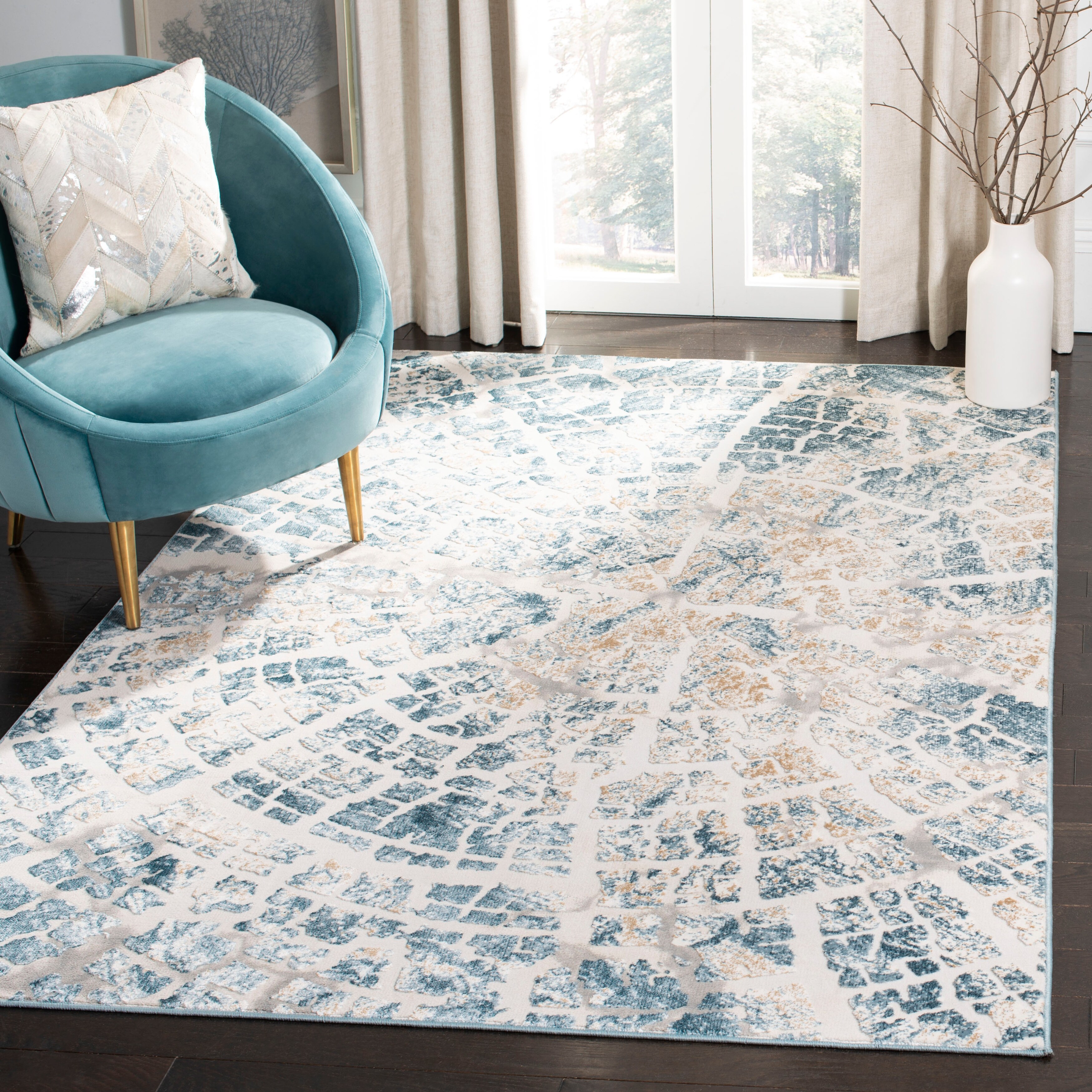 SAFAVIEH Vogue Mittie Modern Abstract Rug