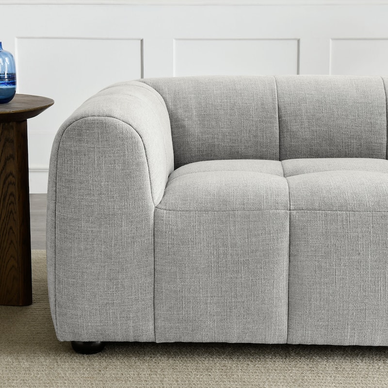 Liana Upholstered Fabric Loveseat