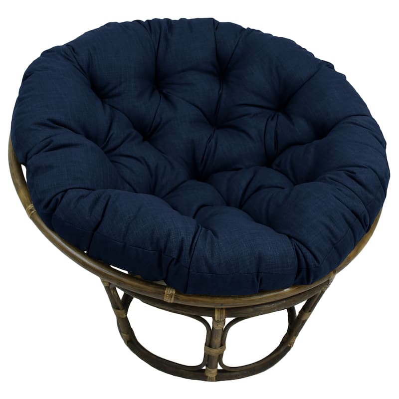 52-inch Indoor/Outdoor Papasan Cushion (Cushion Only) - Azul