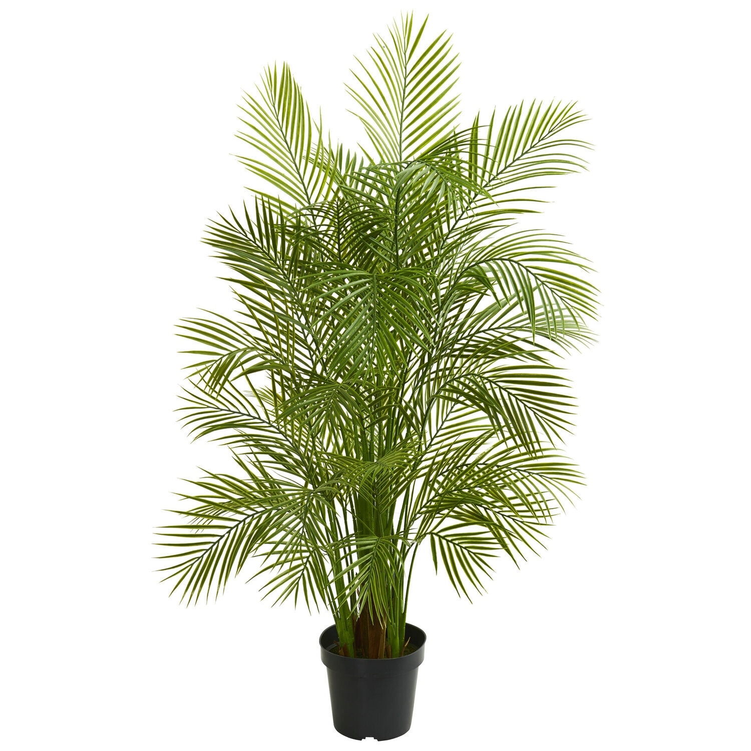 Artificial Palm Tree 5.5ft Indoor Outdoor Decor Urban Modern Style - 5.5ft.