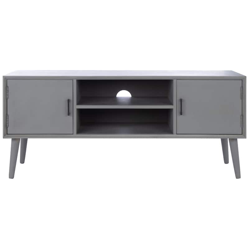 SAFAVIEH Sorrel Mid-Century 47-inch Storage Media TV Stand - 47.3" W x 15.8" L x 20" H