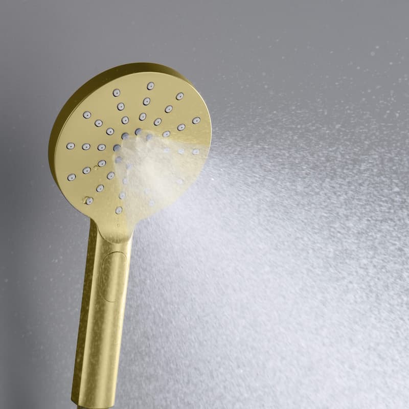 Circular 3 Settings ABS Handheld Shower Head
