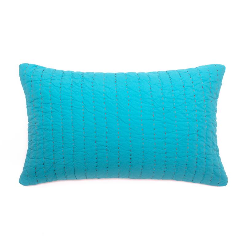 Twain Sham, Brick/Charcoal, Euro