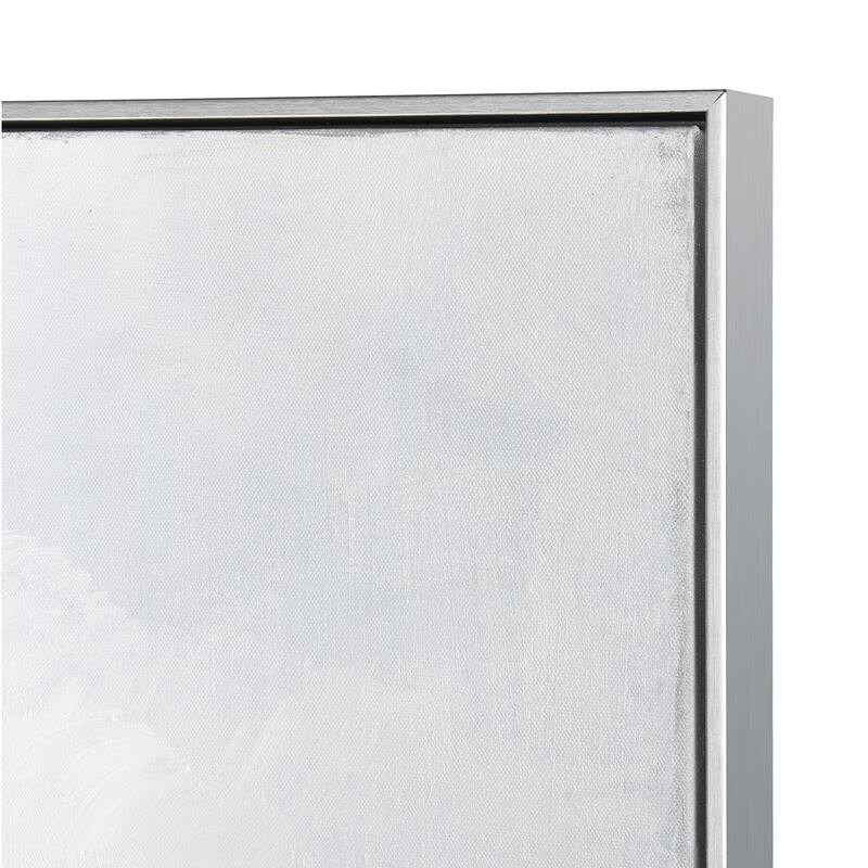 Elk Home Weekend On The Lake Off White Fabric Wall Art