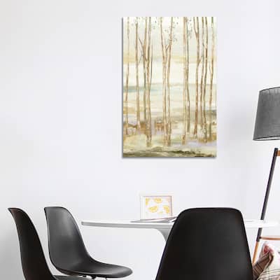 iCanvas "White On White Trees" by Allison Pearce Canvas Print
