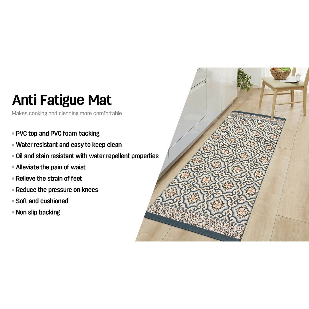 World Rug Gallery Kitchen Durable Anti Fatigue Standing Mat - On Sale - Bed  Bath & Beyond - 32234156