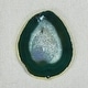 preview thumbnail 9 of 10, HUJI Agate Slice Shadow Box Wall Decor
