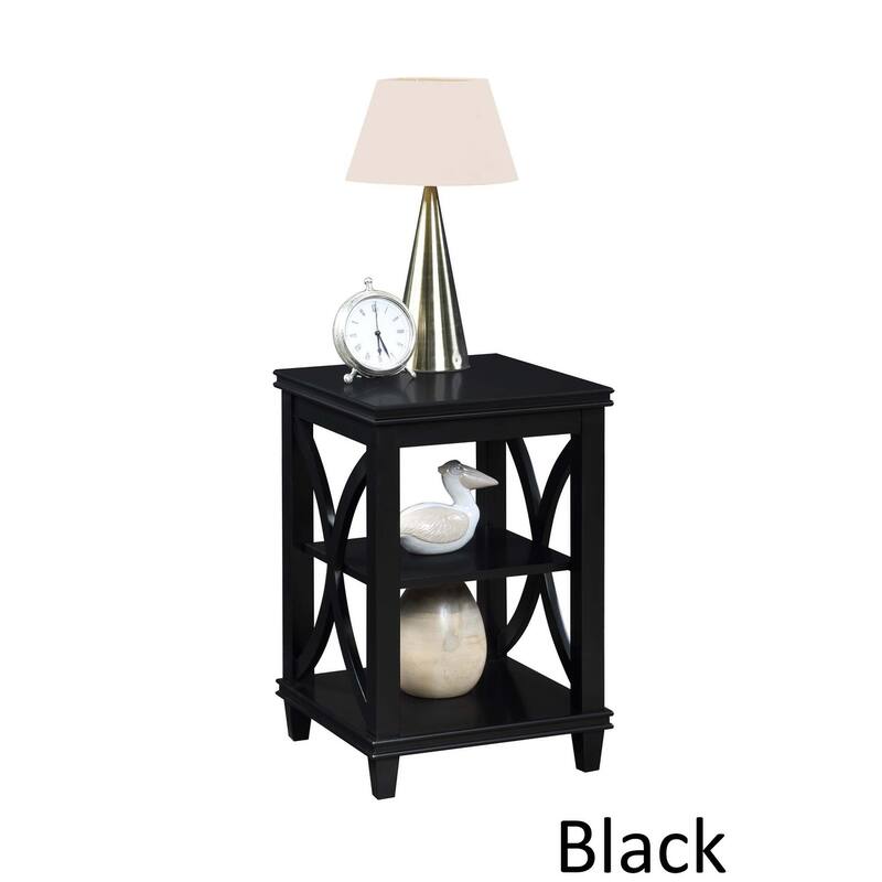 Convenience Concepts Florence End Table with Shelves