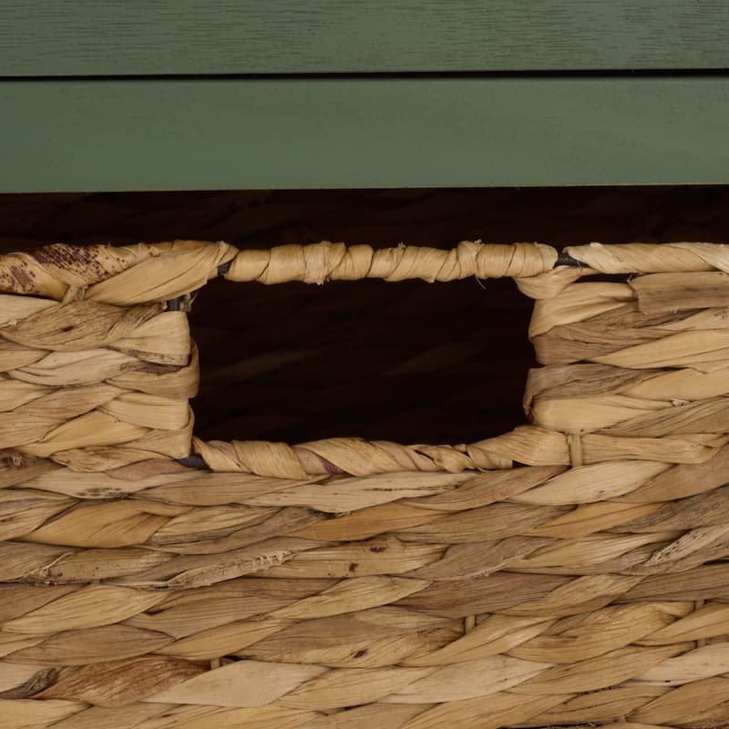 SAFAVIEH Ardelia Red 6-Drawer Storage Unit (Fully Assembled) - 30"W x 13"D x 26"H