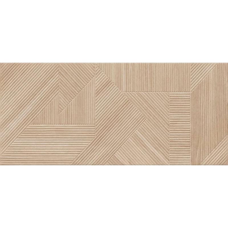 Daintree 14x32 Haya Matte Wood Look Ceramic Wall Relief Tile - Large Format