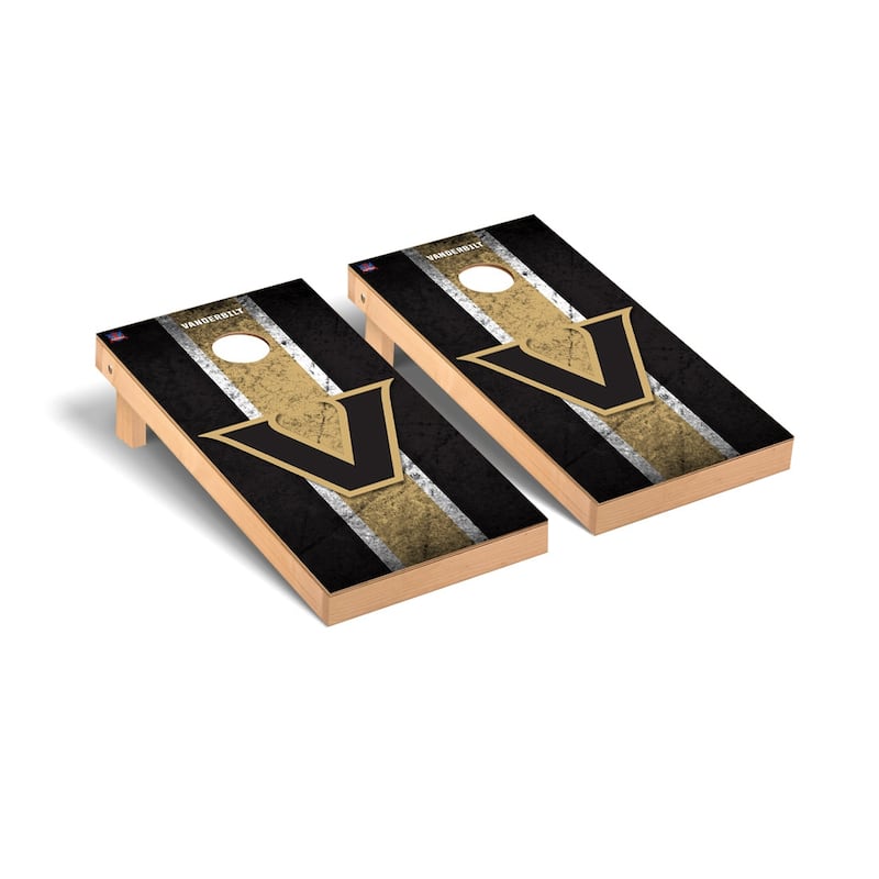 Vanderbilt Commodores 2x4 Pro Cornhole Boards - V5 - Include Team Bags + Carry Case