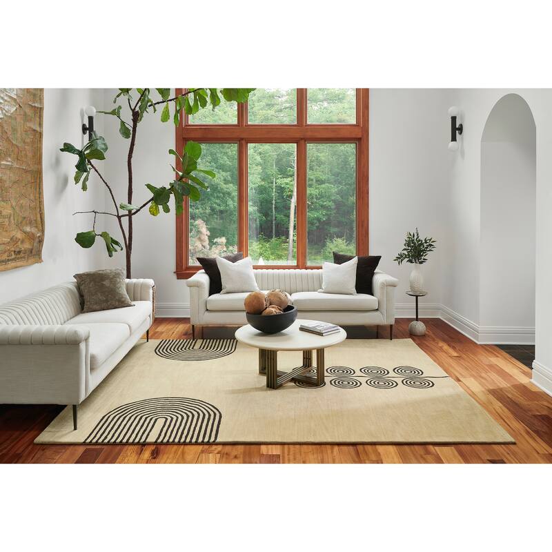 Momeni Simba Hand Tufted Wool Contemporary Area Rug