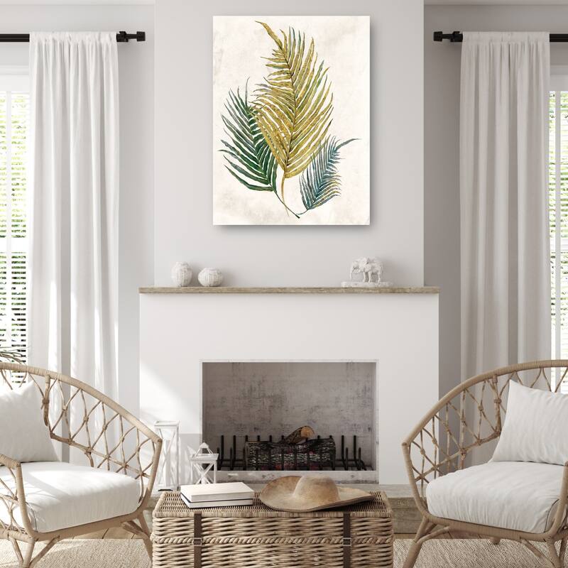 Opulent Ferns IV By Studio Arts Canvas Art Print