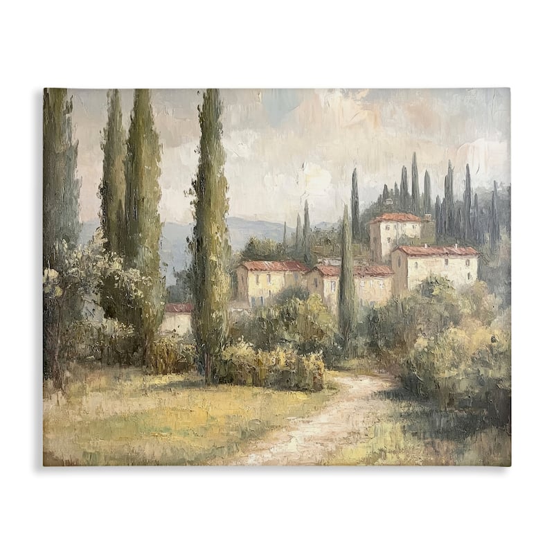 Stupell Villa Hidden in Trees Canvas Wall Art Design By Petal Prints Design - 30 x 24