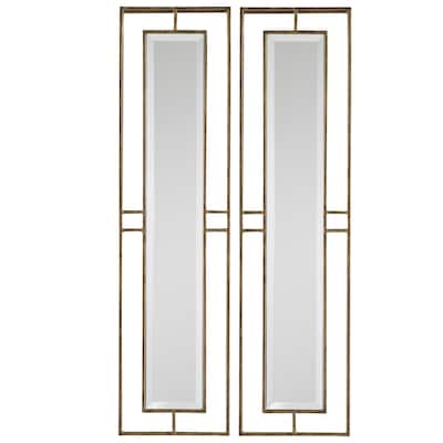 Uttermost Rutledge Gold Mirrors (Set of 2)