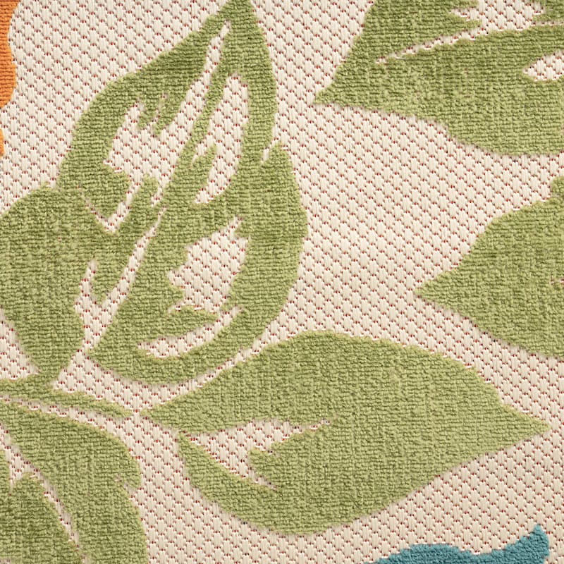 Origin Coastal Floral Indoor/Outdoor Area Rug