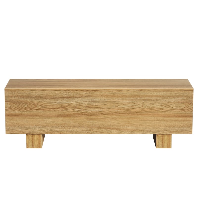 Industrial Farmhouse Entryway Bench Wooden End of Bed Bench