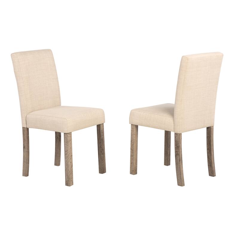 6 Piece Wooden Rectangular Dining Kitchen Table with 4 Upholstered Chairs and Bench, for Dining Room Furniture