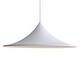 preview thumbnail 3 of 2, Golden Lighting Vistara 1-light 28in Pendant in Sand White