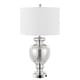 preview thumbnail 5 of 5, SAFAVIEH Lighting 28 inch Turquoise Glass Table Lamp (Set of 2) - 15"W x 15"D x 28"H