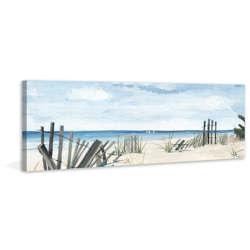 'View of Paradise' Painting Print on Wrapped Canvas