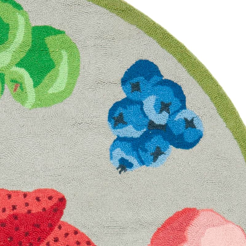 SAFAVIEH Handmade Chelsea Sefkije French Country Fruit Wool Rug