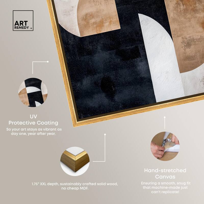 Arching Forms II Canvas by Art Remedy